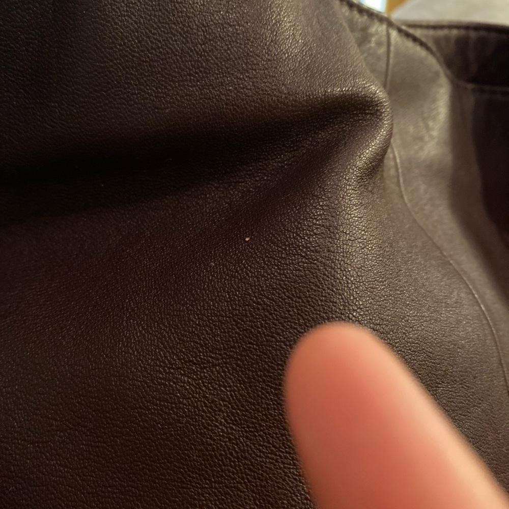 J. Jill Dark Brown Leather Shoulder Bag - Picture 3 of 12